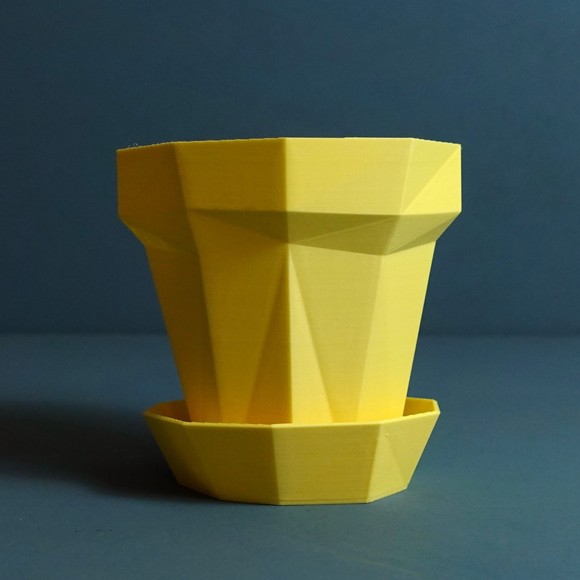 Gazzaladra Planter Glitch Modern Indoor & Outdoor Wall Planter, Wall Hanging - Picture 3 of 5